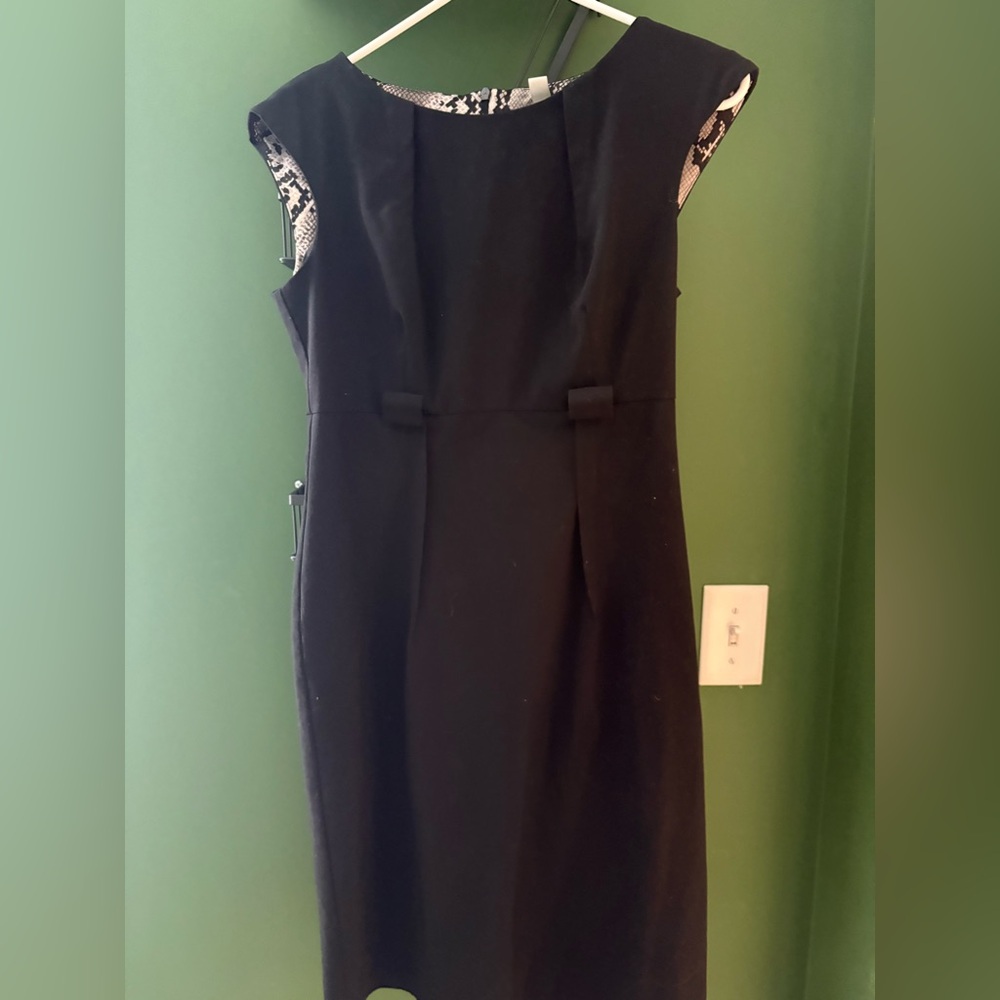 dressbarn Black and White Mini Dress